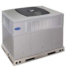 Carrier commercial packaged HVAC unit