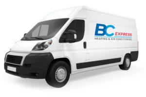 BC Express HVAC service van