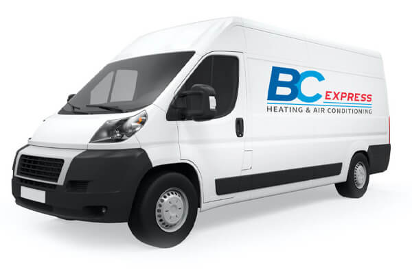 BC Express HVAC service van