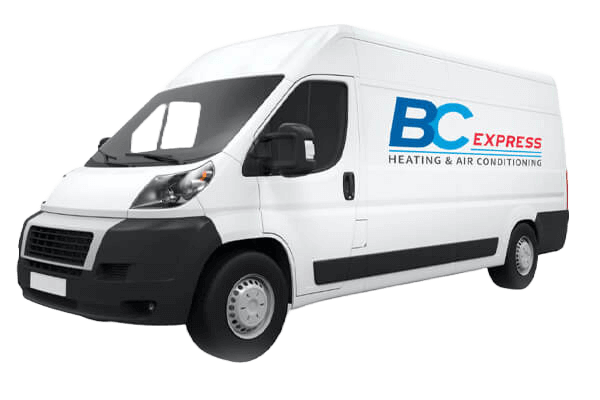 BC Express HVAC service van